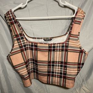 Item number 3 is a cute plaid top from SHEIN